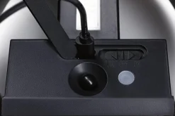 Nyara rund oppladbar vegglampe opp/ned lys med sensor