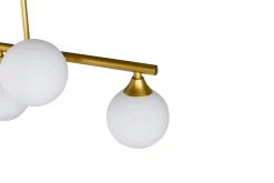 Orb takpendel 63 cm - Opal/Messingfarget