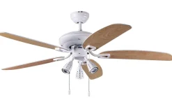 Orion takvifte GU10 - Hvit/Eik vendbare blad