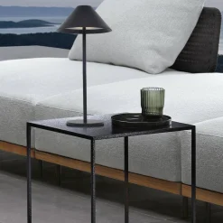 Oris bordlampe oppladbar IP54 - Svart