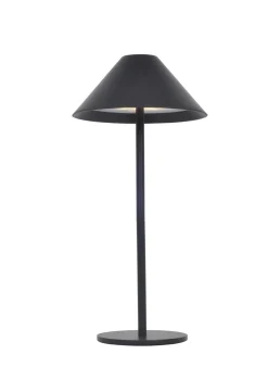 Oris bordlampe oppladbar IP54 - Svart