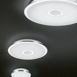 Osaka taklampe 65 - Krom