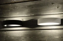 Ovali vegglampe LED - Hvit