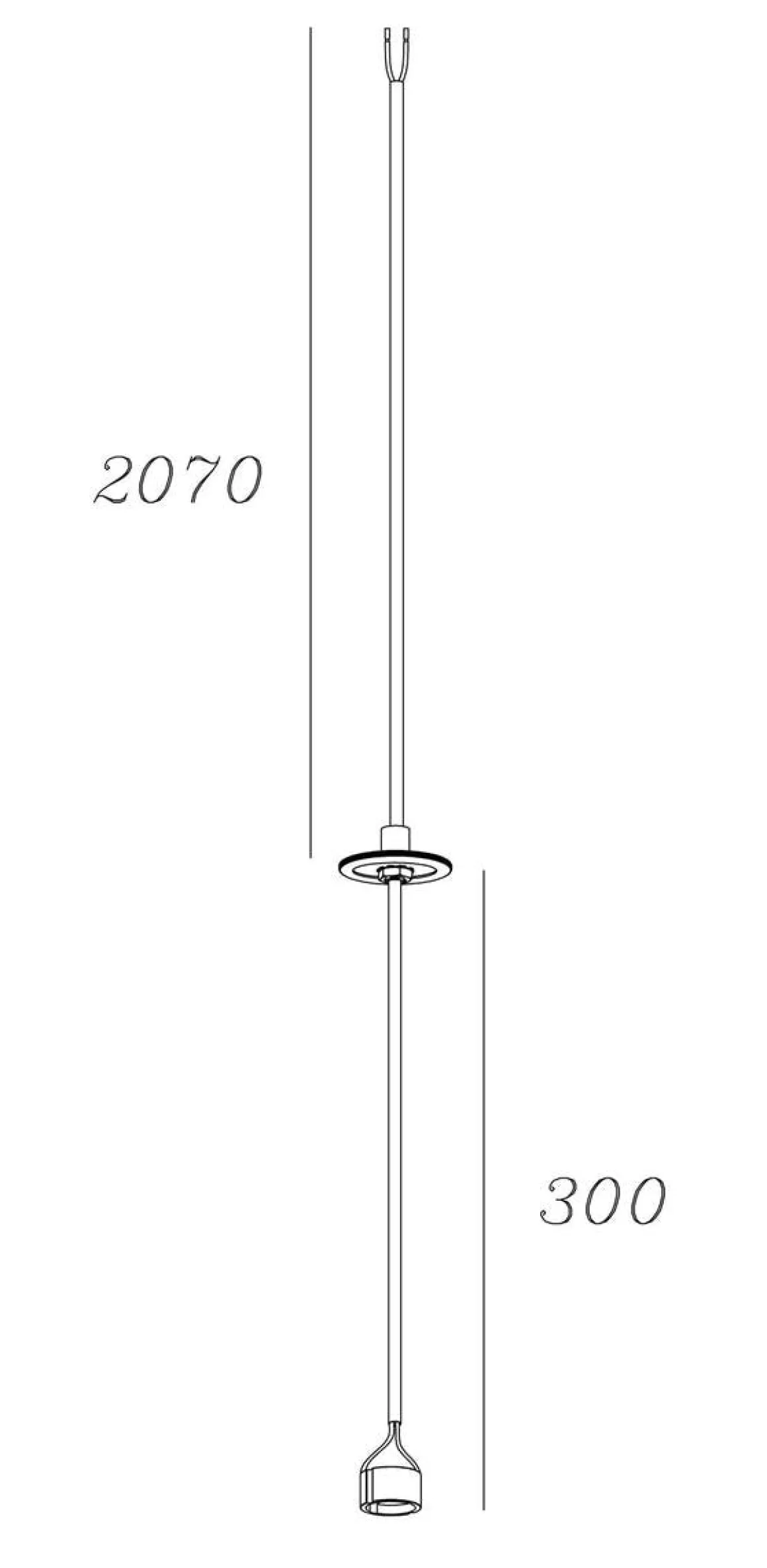 Oz mini pendeloppheng uten tube