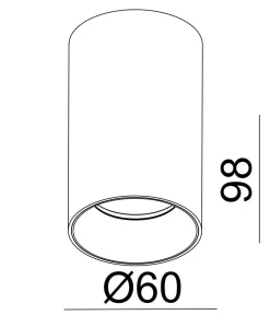 OZ tube utskiftbar - Matt satin bronse