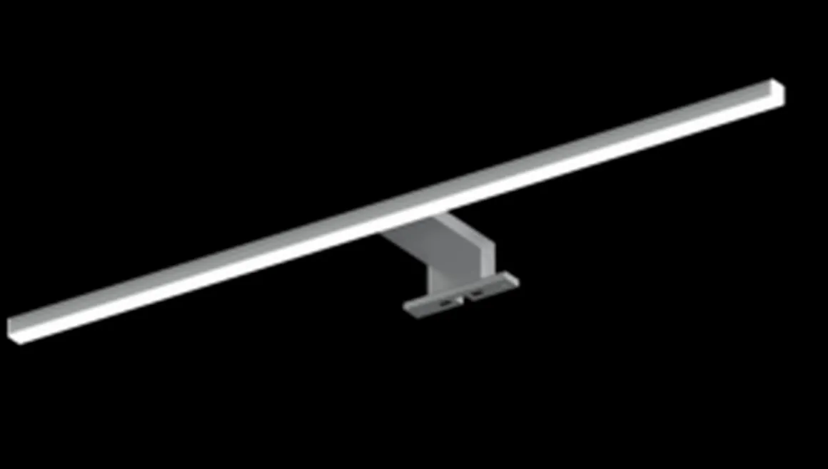 Paco vegglampe speilbelysning baderom IP44 60 cm 10W - Krom