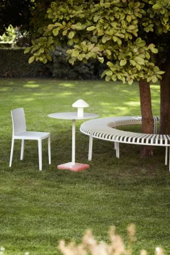 Pao Bærbar bordlampe - hvit