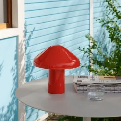 Pao Bærbar bordlampe - Rød
