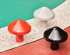 Pao Bærbar bordlampe - Rød