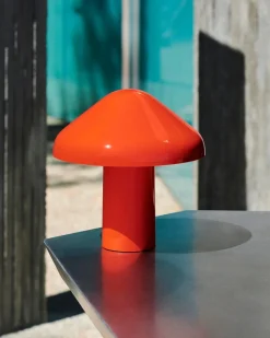 Pao Bærbar bordlampe - Rød