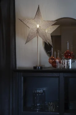 Papirstjerne med marmor