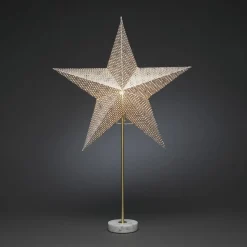 Papirstjerne med marmor