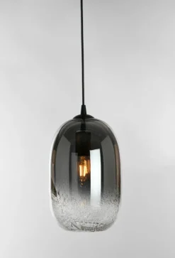 Paris takpendel 20 cm - Svart/Røykfarget