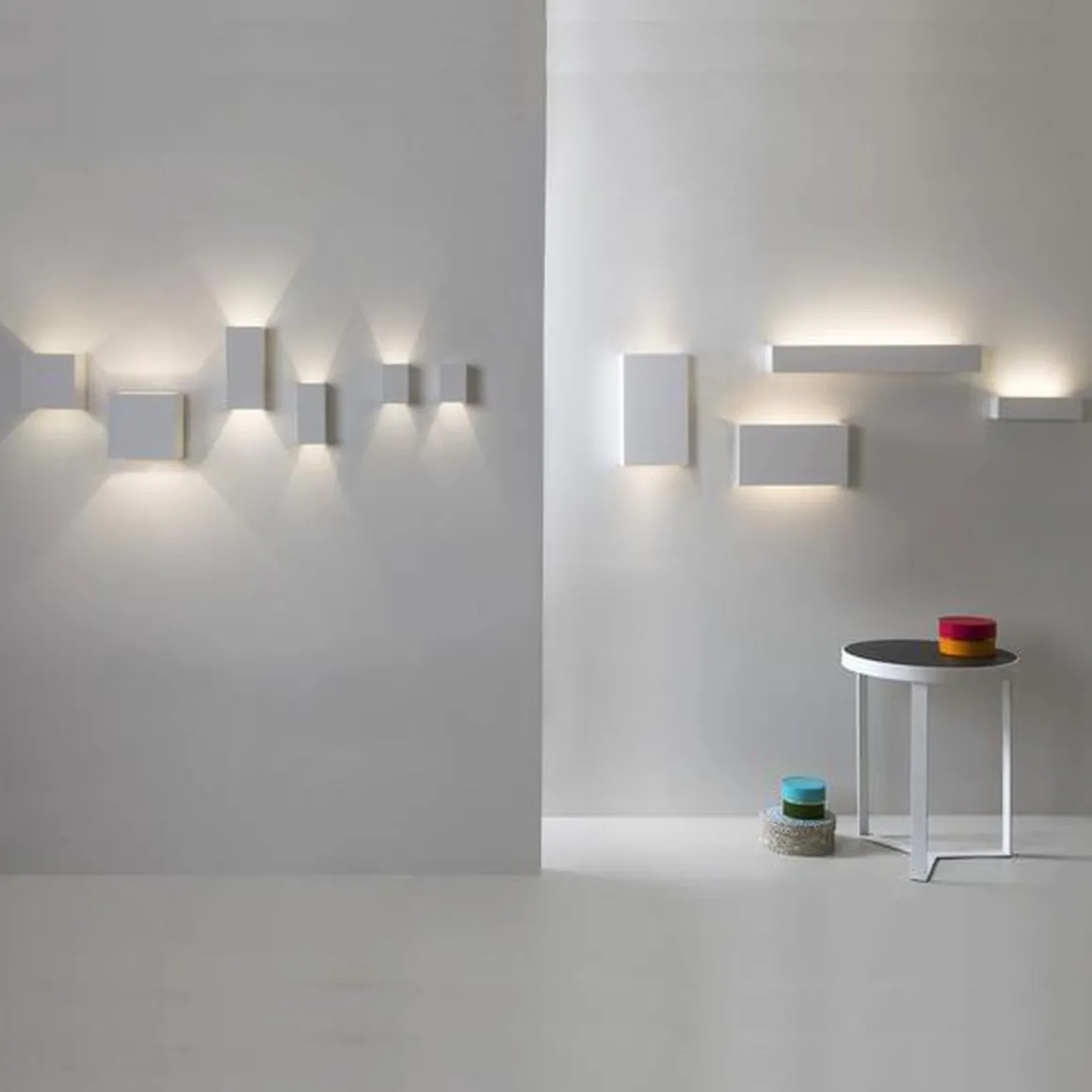 Parma 210 vegglampe - Hvit