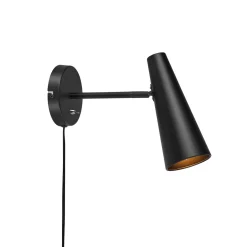 Peak vegglampe - Svart - Svart