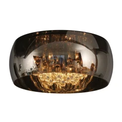 Pearl taklampe 40 cm - Krom