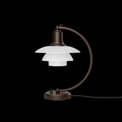 PH 2/2 Luna aged brass opal bordlampe
