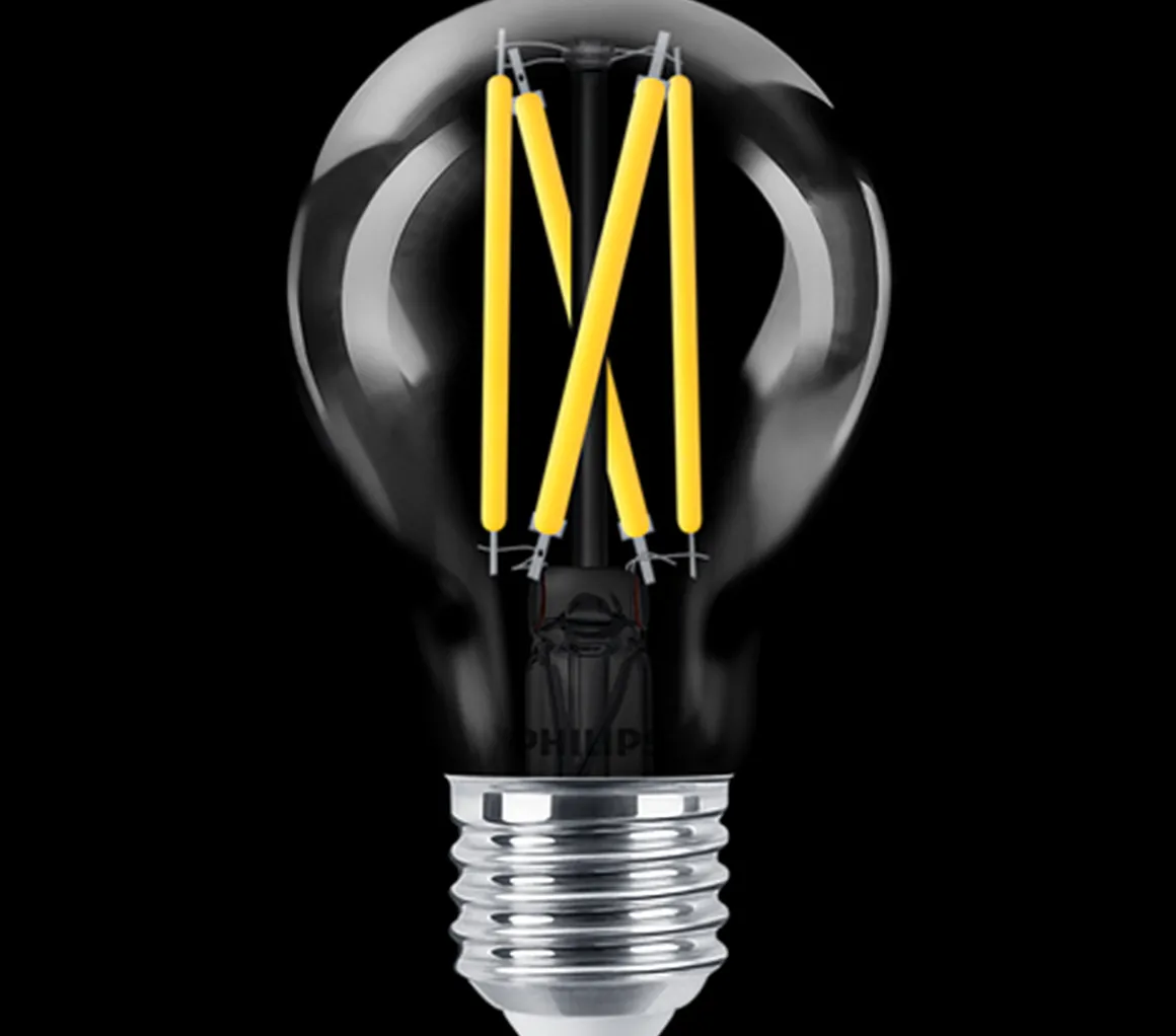 Philips Filament E27 LED 5,9W warmglow - Klar