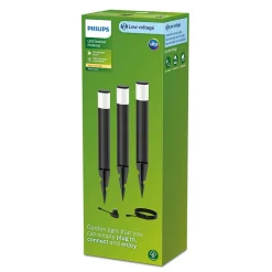 Philips Gardenlink Purex hagelys 2700K 1,5W IP44 3-pakning - 24 Volt