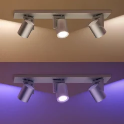 Philips Hue Argenta 3 lys spotlight white and colore ambiance