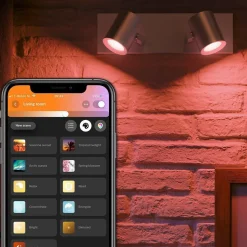Philips Hue Argenta dobbel spotlight white and colore ambiance