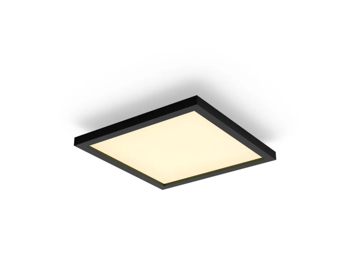 Philips Hue Aurelle firkantet taklampe 19W 2200-6500K White Ambiance - Svart