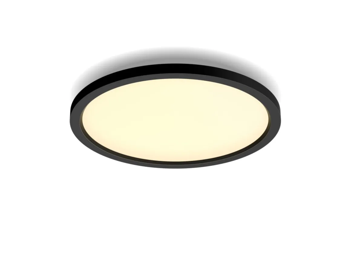 Philips Hue Aurelle rund taklampe 2200-6500K White Ambiance - Svart