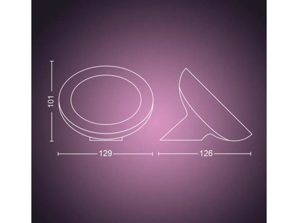 Philips Hue Bloom bordlampe white and color ambiance