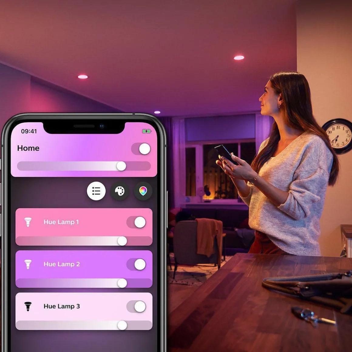 Philips Hue GU10 2 pakning - White og farget