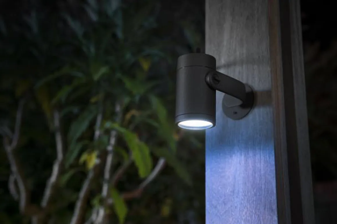 Philips Hue Outdoor Lily Spike 3x8W uplight basekit, antrasitt