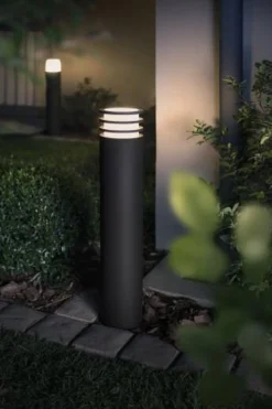 Philips Hue Outdoor Lucca pullert, antrasitt