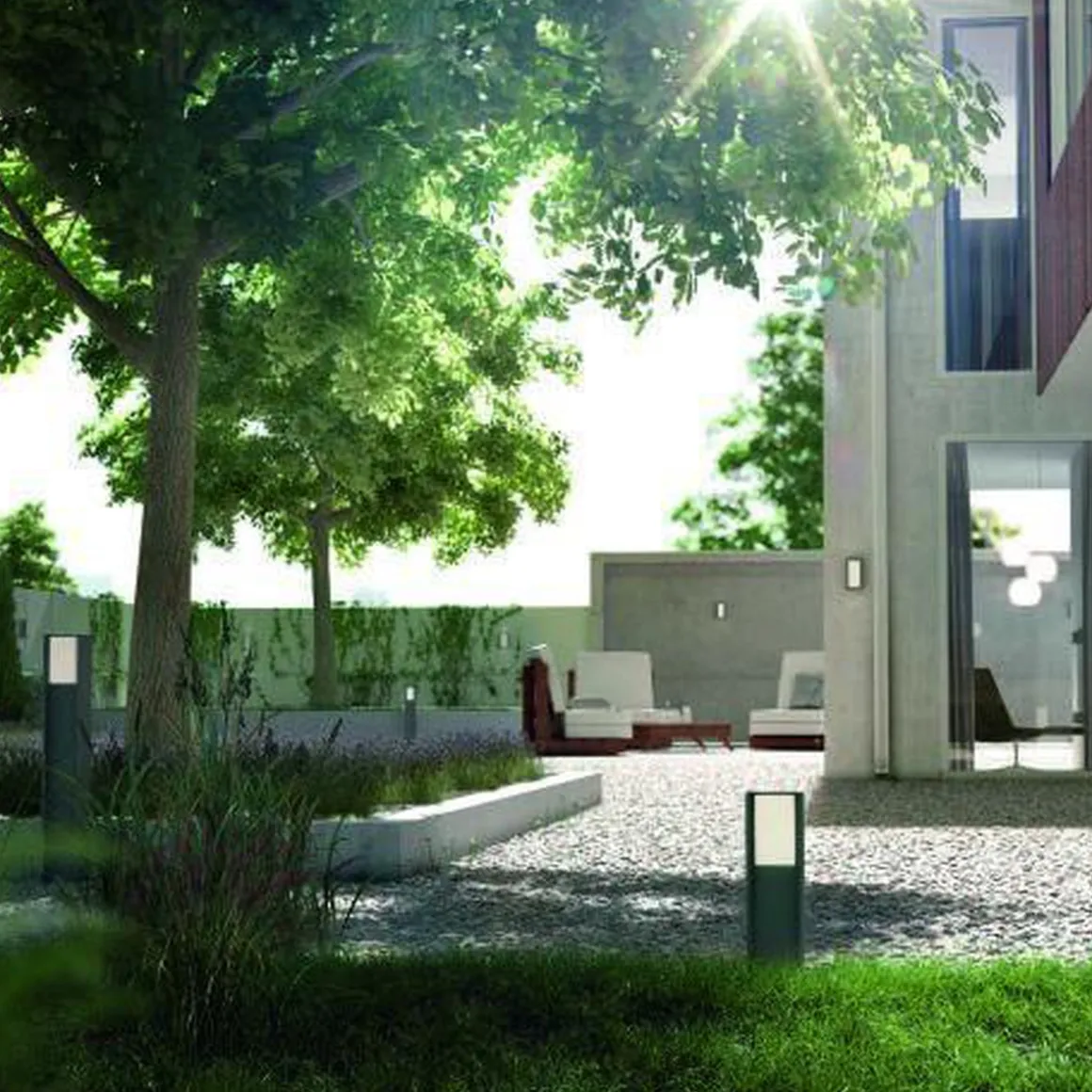 Philips Hue Outdoor Turaco pullert mini, antrasitt