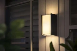 Philips Hue Outdoor Turaco vegglampe, antrasitt