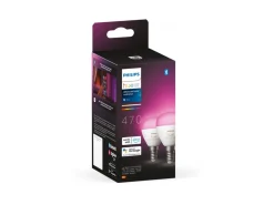 Philips Hue P45 E14 lyspære 5,1W 2200-6500K Hue White Color Ambiance - 2 pakning