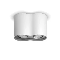 Philips Hue Pillar dobbel spot m/fjernkontroll White Ambiance