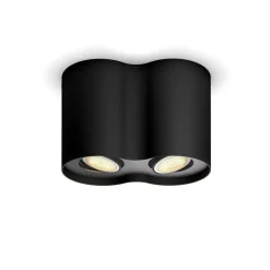 Philips Hue Pillar dobbel spot m/fjernkontroll White Ambiance