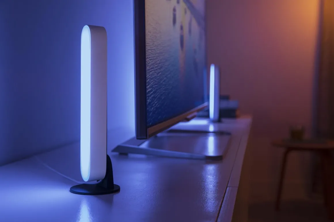 Philips Hue Play bar dobbeltpakke white and color ambiance - Hvit