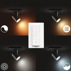 Philips Hue Runnner 1 spot m/fjernkontroll White Ambiance