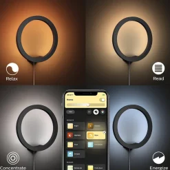 Philips Hue Sana vegglampe white and color ambiance