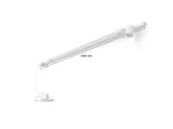 Philips Hue smart Perifo spotskinne for vegg 2 spotter og 1 kompakt lysrør Hue White Color Ambiance