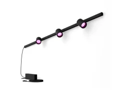 Philips Hue smart Perifo spotskinne for vegg 3 spotter og 1,5 meter Hue White Color Ambiance