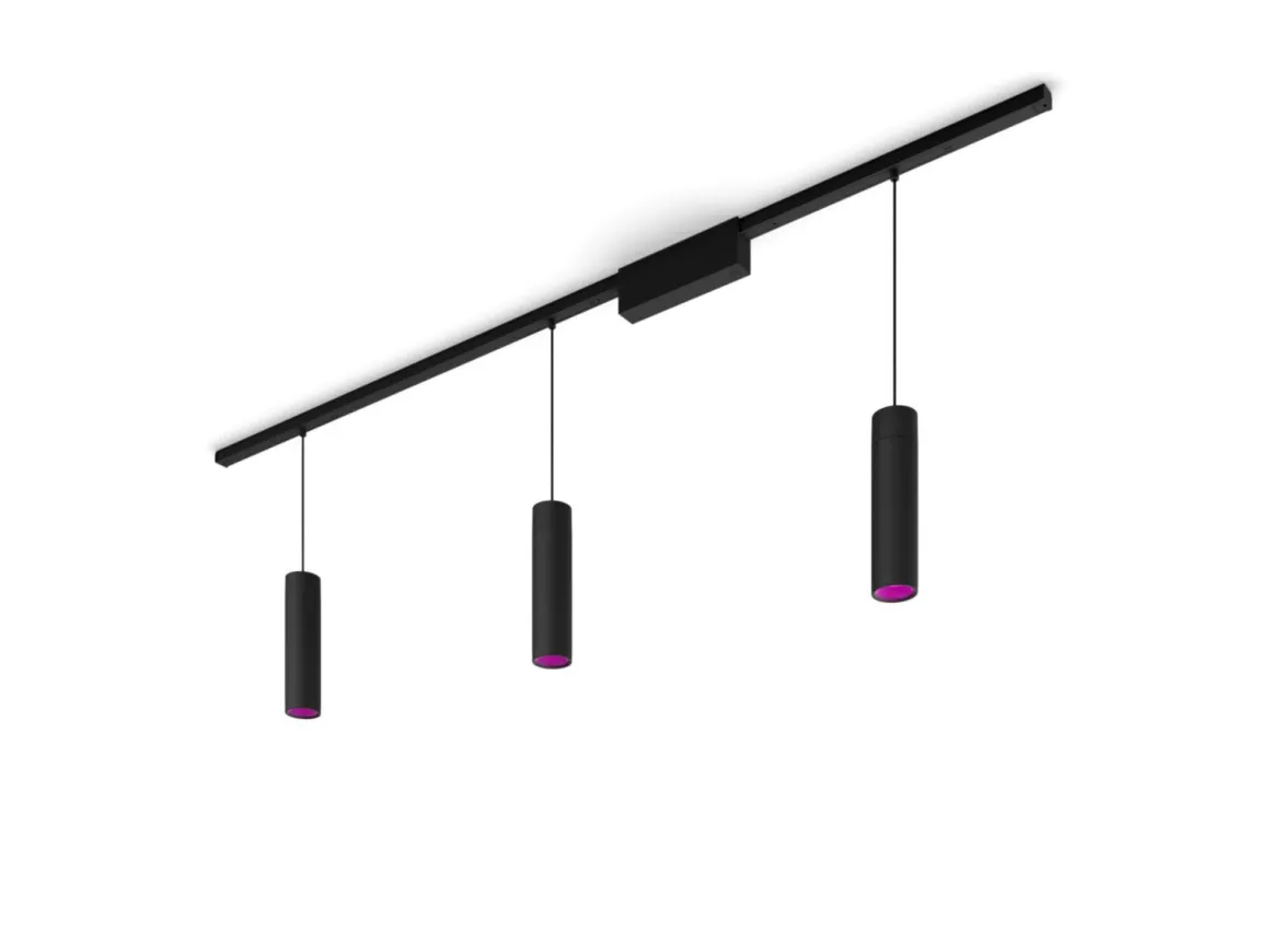 Philips Hue smart Perifo spotskinne 3 pendler 1,5 meter Hue White Color Ambiance