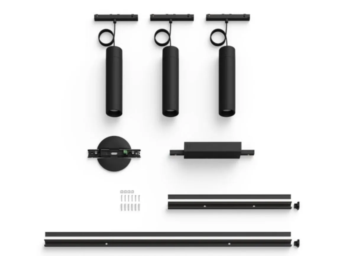 Philips Hue smart Perifo spotskinne 3 pendler 1,5 meter Hue White Color Ambiance