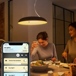 Philips Hue White Ambiance Amaze pendel, hvit