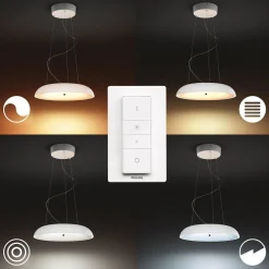 Philips Hue White Ambiance Amaze pendel, hvit