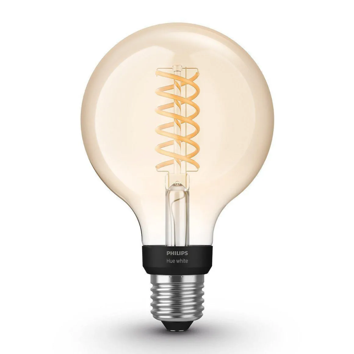 Philips Hue White LED E27 Globe Filament 7,2W, 2100 K, dimbar, bluetooth