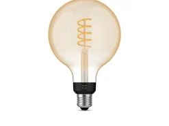 Philips Hue white LED 7W E27 G125 2200-4500 Kelvin - 125 mm