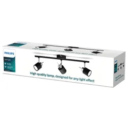 Philips Meranti skinne med 3 spot GU10