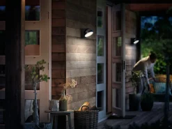 Philips Mimosa vegglampe utendørs 7W 2700K IP44 - Antrasitt