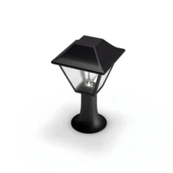 Philips myGarden Alpenglow portstolpe utendørs IP44 - Svart